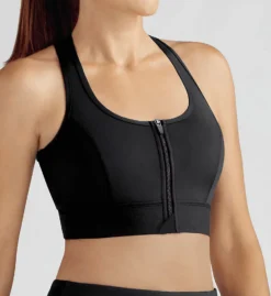 Amoena Zipper Front Medium Impact Sports Bra 44070