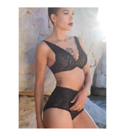 Aubade Rosessence Comfort Triangle Plunge Bra HK12-02 -Wacoal Store aubade aub001 hk12 02 cs2