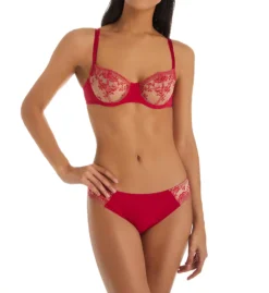 Aubade Fleur De Passion Half Cup Bra PF14 -Wacoal Store aubade aub001 pf14 cs1