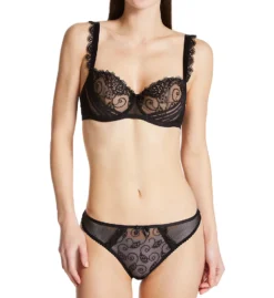 Aubade A La Folie Half Cup Underwire Bra QI14-6 -Wacoal Store aubade aub001 qi14 6 cs2