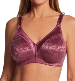 Bali Double Support Lace Wirefree Spa Closure Bra 3372