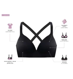 Bali Comfort Revolution Soft Touch Perfect WireFree Bra DF3460 -Wacoal Store bali bal001 df3460 cs2