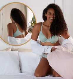 Bali One Smooth U Dreamwire Underwire T-Shirt Bra DF6580 -Wacoal Store bali bal001 df6580 cs3