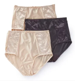 Bali Double Support Brief Panty - 3 Pack DFDBB3 -Wacoal Store bali bal001 dfdbb3 cs2