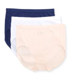 Bali EasyLite Seamless Brief Panty - 3 Pack DFESB3 -Wacoal Store bali bal001 dfesb3 cs2