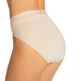 Bali Beautifully Confident Leak Protection Hi-Cut Panty DFLLH1 -Wacoal Store bali bal001 dfllh1 bs