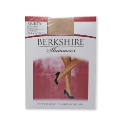 Berkshire Shimmers Plus Size Control Top Sheer Toe Pantyhose 4412 -Wacoal Store berkshire berk01 4412 cs1