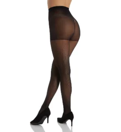 Berkshire Sheer Chevron Control Top Pantyhose 8025 -Wacoal Store berkshire berk01 8025 bs