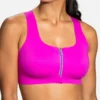 Brooks Dare Zip Front DriLayer Sports Bra 350075