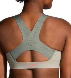 Brooks Dare Zip Front 2.0 DriLayer Sports Bra 350083 -Wacoal Store brooks movc01 350083 bs