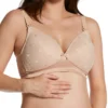 Cake Maternity Mousse Dot Contour Wire Free Nursing Bra 25-1023
