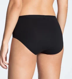 Calida Natural Comfort Cotton High Waist Brief Panty 21375 -Wacoal Store calida cali01 21375 bs