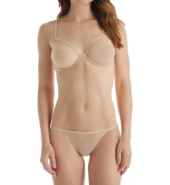 Calvin Klein Sheer Marquisette Unlined Demi Underwire Bra QF1680 -Wacoal Store calvin klein cal001 qf1680 cs1