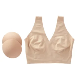 Calvin Klein Invisibles Lightly Lined V-Neck Bralette QF4708 -Wacoal Store calvin klein cal001 qf4708 cs3