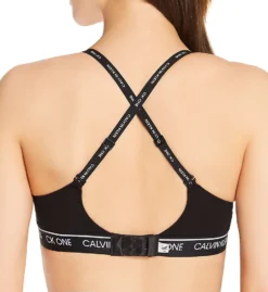 Calvin Klein CK One Cotton Lightly Lined Bralette QF6094 -Wacoal Store calvin klein cal001 qf6094 cs1