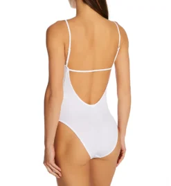 Calvin Klein Pure Ribbed Bodysuit QF6446 -Wacoal Store calvin klein cal001 qf6446 bs