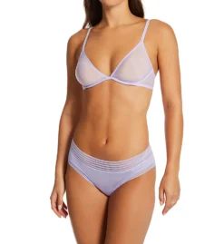 Calvin Klein Sheer Marquisette Unlined Plunge Bra QF6727 -Wacoal Store calvin klein cal001 qf6727 cs3