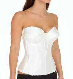 Carnival Full Figure Satin Torsolette Bra 424