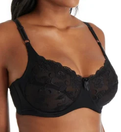 Carnival Full Figure Floral Lace Bra 511 -Wacoal Store carnival carn01 511 cs1