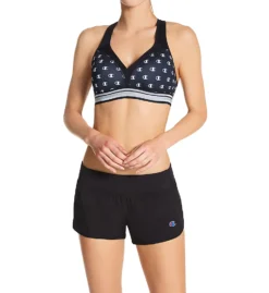 Champion The Curvy Printed Sports Bra B9373P -Wacoal Store champion chmp01 b9373p cs1