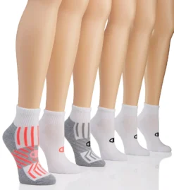 Champion Core Performance Double Dry Ankle Socks - 6 Pack CH308