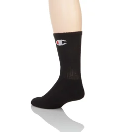 Champion C Logo Crew Socks - 6 Pack CH681 -Wacoal Store champion chmp01 ch681 bs
