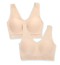 Chantelle Soft Stretch Padded Bra Top - 2 Pack 1001 -Wacoal Store chantelle cha001 1001 cs2
