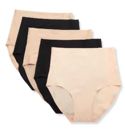 Chantelle Soft Stretch Seamless Brief Panty - 5 Pack 1006 -Wacoal Store chantelle cha001 1006 cs2