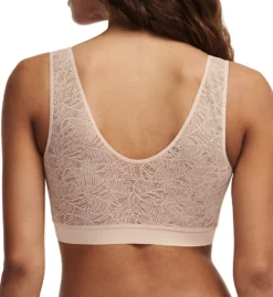 Chantelle Soft Stretch Padded Bra Top With Lace 11G1 -Wacoal Store chantelle cha001 11g1 bs