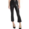 Commando Faux Leather Flare Cropped Pants SLG33