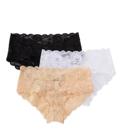Cosabella Never Say Never Hottie Hotpant Panty - 3 Pack NSP0372 -Wacoal Store cosabella cos001 nsp0372 cs1