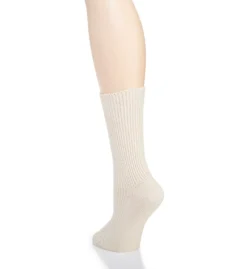Cottonique Latex Free Organic Cotton Socks - 2 Pack M27703 -Wacoal Store cottonique cot01 m27703 bs