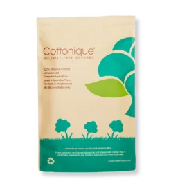 Cottonique Latex Free Organic Cotton Crew Socks - 2 Pack M27715 -Wacoal Store cottonique cot01 m27715 cs1