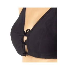 Cottonique Latex Free Organic Cotton Drawstring Bra W12218 -Wacoal Store cottonique cot01 w12218 cs2