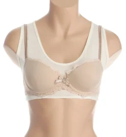 Cottonique Latex Free Organic Cotton Bra Liner W12226 -Wacoal Store cottonique cot01 w12226 cs3