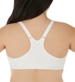 Cottonique Latex Free Organic Cotton Plus Racerback Bra W12298 -Wacoal Store cottonique cot01 w12298 bs