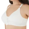 Cottonique Latex Free Organic Cotton Plus Racerback Bra W12298