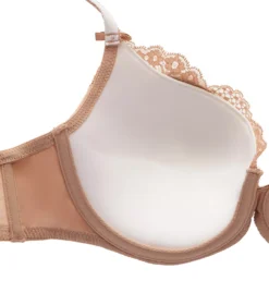 Curvy Couture Tulip Lace Push Up Balconette Bra 1017 -Wacoal Store curvy couture cuco01 1017 cs1