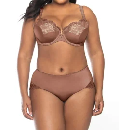 Curvy Couture Tulip Lace Push Up Balconette Bra 1017 -Wacoal Store curvy couture cuco01 1017 cs5