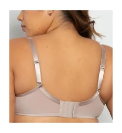 Curvy Couture Sheer Mesh Plunge Push Up Underwire Bra 1310 -Wacoal Store curvy couture cuco01 1310 bs