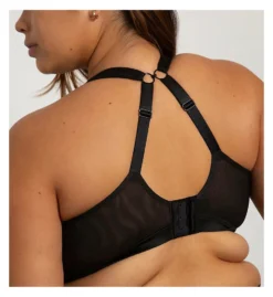 Curvy Couture Sheer Mesh Bralette 1355 -Wacoal Store curvy couture cuco01 1355 cs1