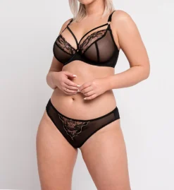 Curvy Kate Scantilly Fascinate Plunge Underwire Bra ST1710 -Wacoal Store curvy kate cuka01 st1710 cs1