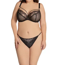 Curvy Kate Scantilly Fascinate Plunge Underwire Bra ST1710 -Wacoal Store curvy kate cuka01 st1710 cs2