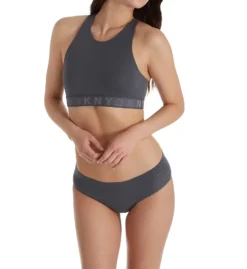 DKNY Seamless Litewear Rib Crop Top Bra DK4023 -Wacoal Store dkny dkny01 dk4023 cs2