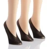 DKNY Hosiery Graphic Seam Micronet Foot Liner - 3 Pack DYS070