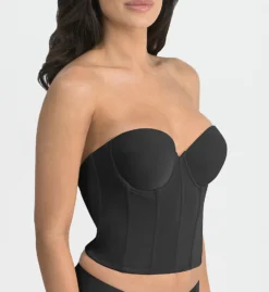 Dominique Brie Microfiber Bustier Bra 6380