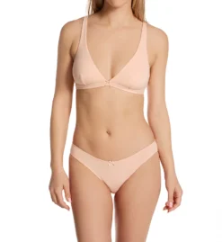 Eberjey Pima Stretch Cotton V Bralette B2025V -Wacoal Store eberjey eber01 b2025v cs4