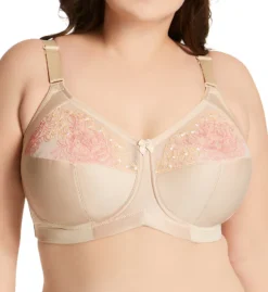 Elila Swiss Embroidery Wireless Softcup Bra 1801