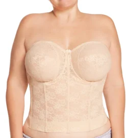 Elila Lace Strapless Longline Underwire Bra 6621 -Wacoal Store elila elil01 6621 cs3
