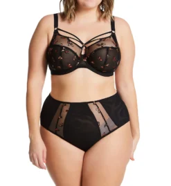 Elomi Sachi Underwire Plunge Bra EL4353 -Wacoal Store elomi elom01 el4353 cs1